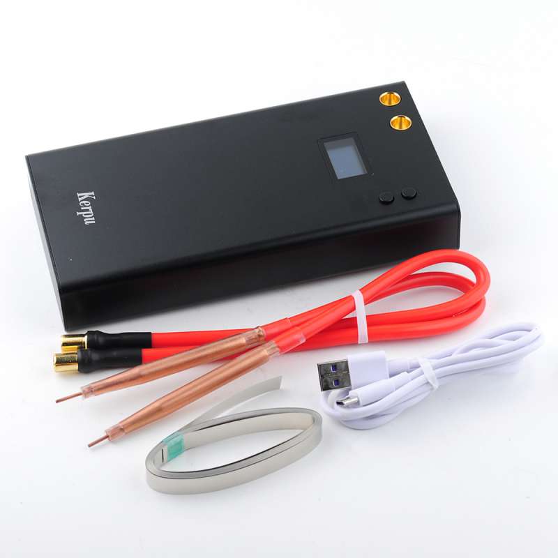 Machine de soudure par point portable 18650 avec écran LCD